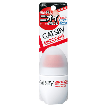 Bio-Core Deodorant Roll-on Unscented / GATSBY