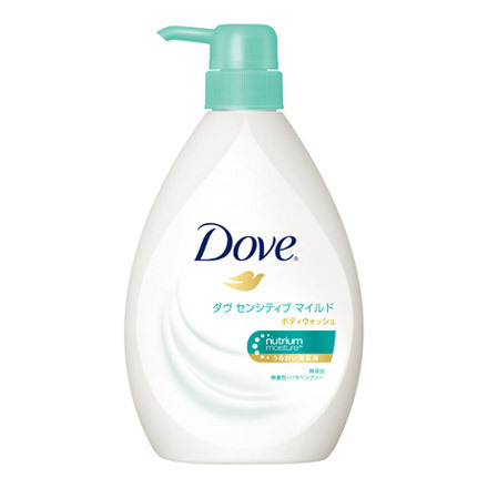 Dove / Sensitive Mild Body Wash - @cosme
