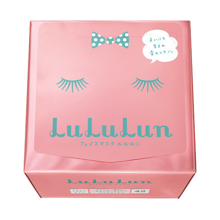 LuLuLun Pink Facemask / LuLuLun