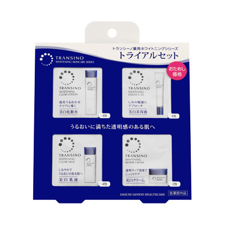 Medicated Whitening Trial Set / TRANSINO