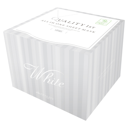 ALL IN ONE SHEET MASK WHITE EX / Quality First
