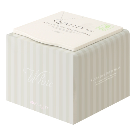 ALL IN ONE SHEET MASK WHITE EX / QUALITY FIRST