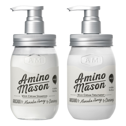 Amino Mason Moist Whip Cream Shampoo/Treatment / Stella Seed