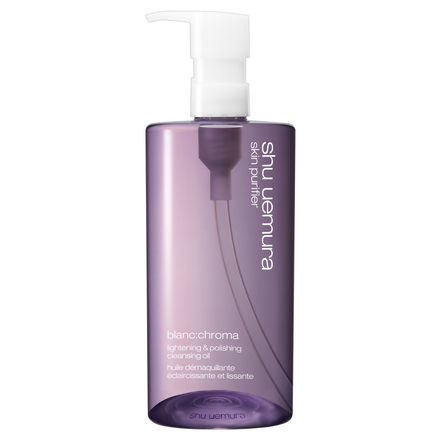 blanc:chroma lightening & polishing cleansing oil / shu uemura