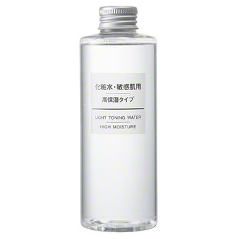 LIGHT TONING WATER HIGH MOISTURE (Sensitive Skin Series) / MUJI