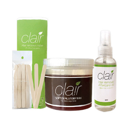 Clair Soft Wax Hair Removal Starter Kit Cosme